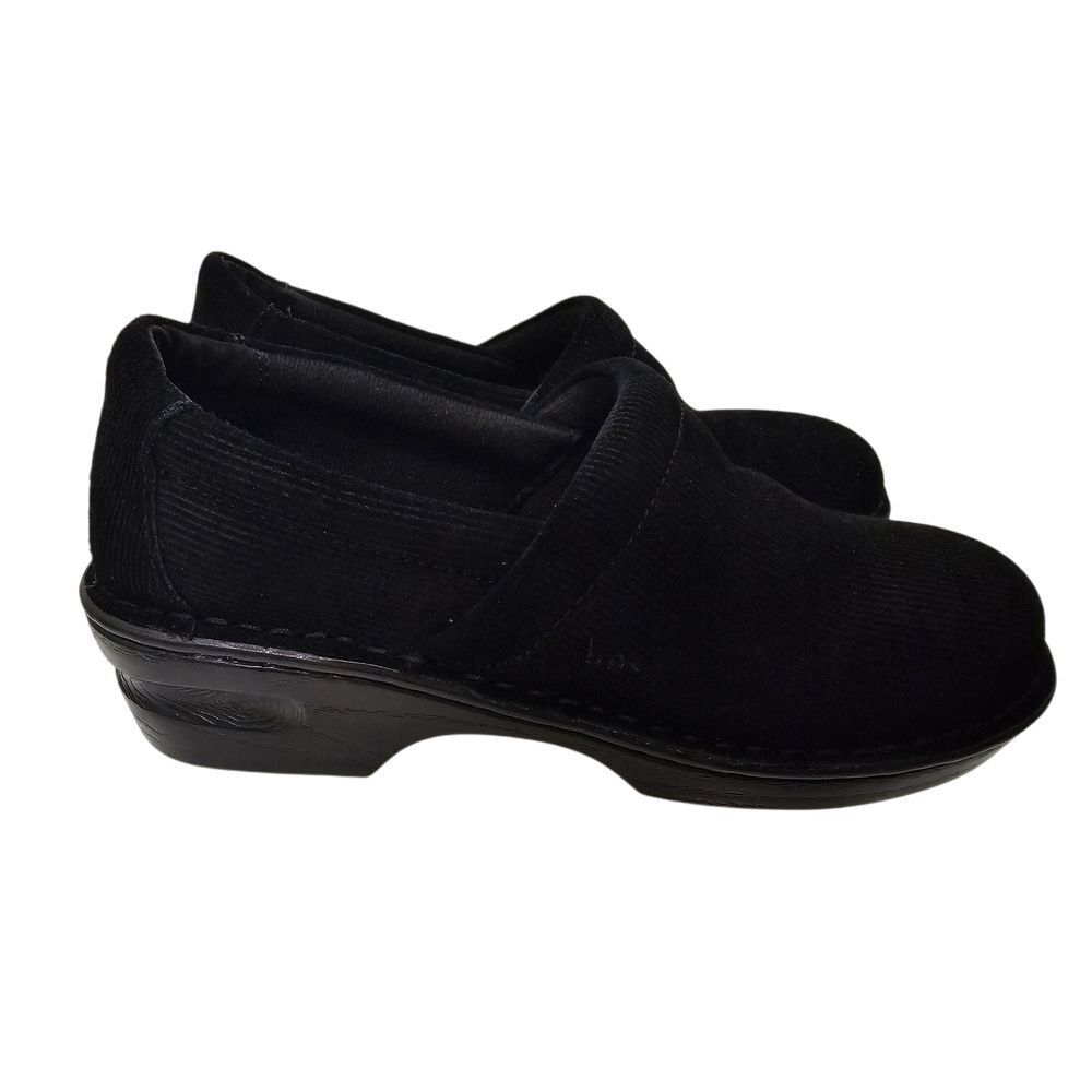 Born (BOC) Shoes Black Corduroy Clogs Women Size 9M - Picture 4 of 9